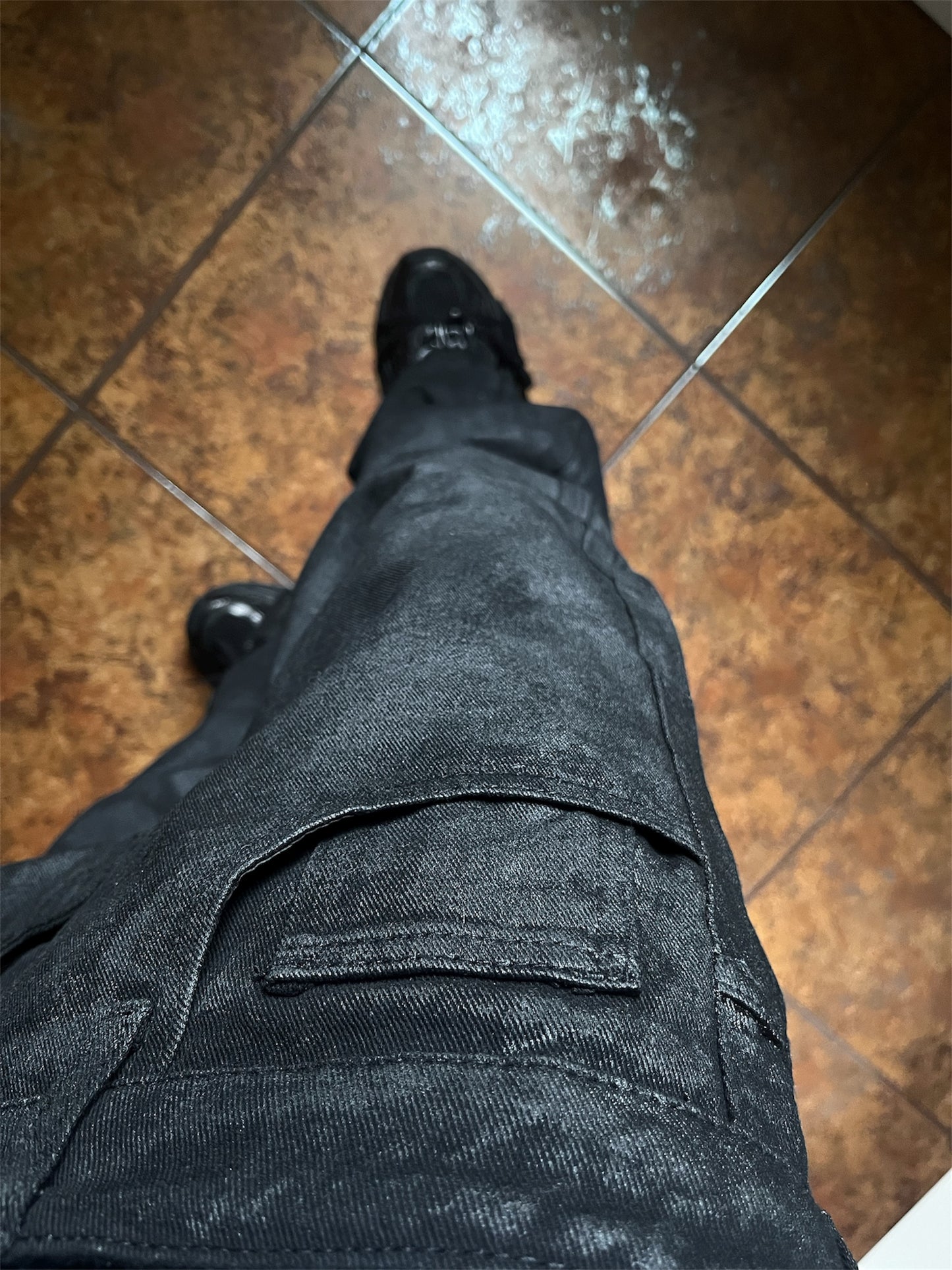 MAD 'Fake Wax' JEANS