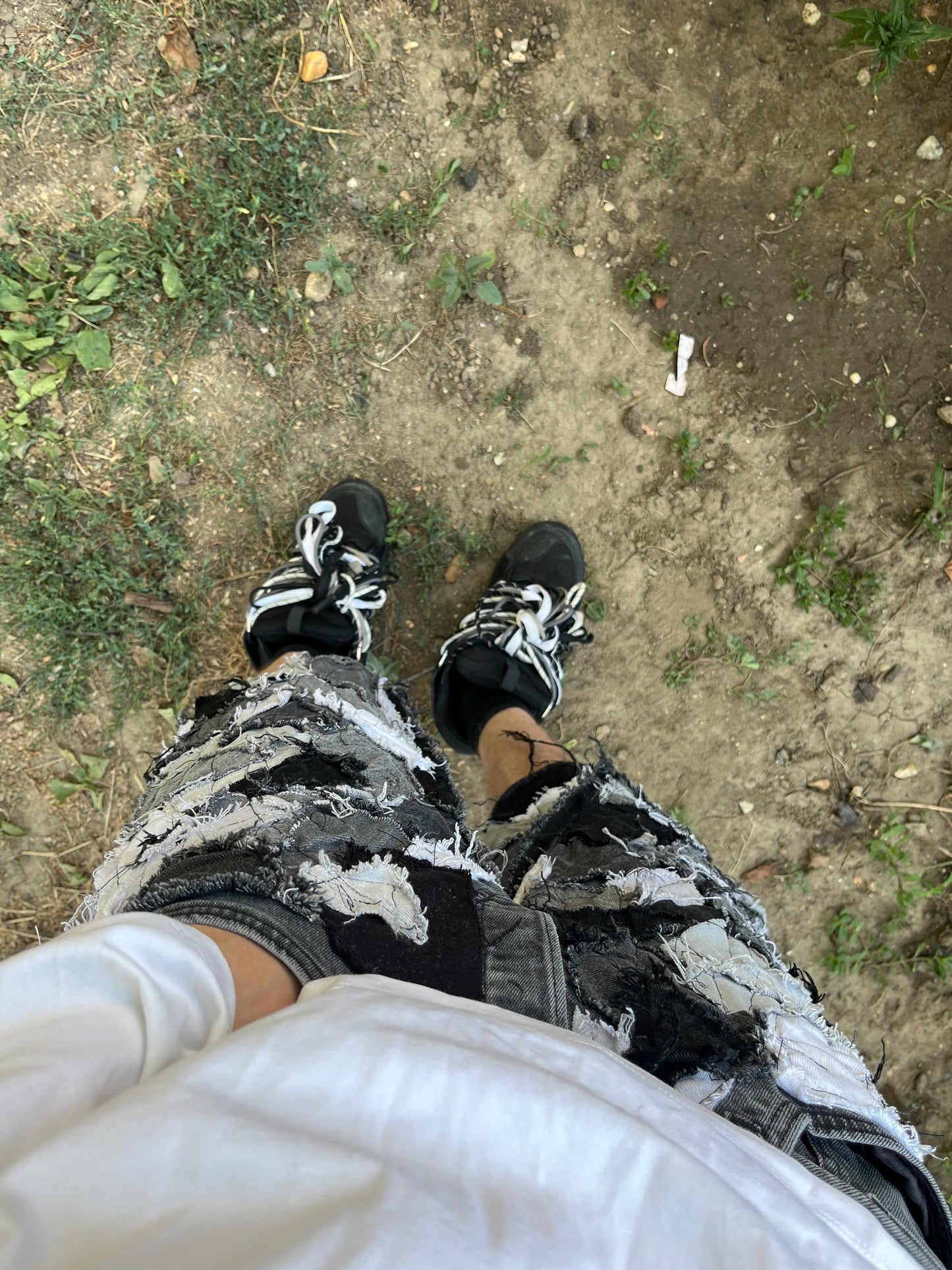 MAD 'Grey Mosaic' JORTS