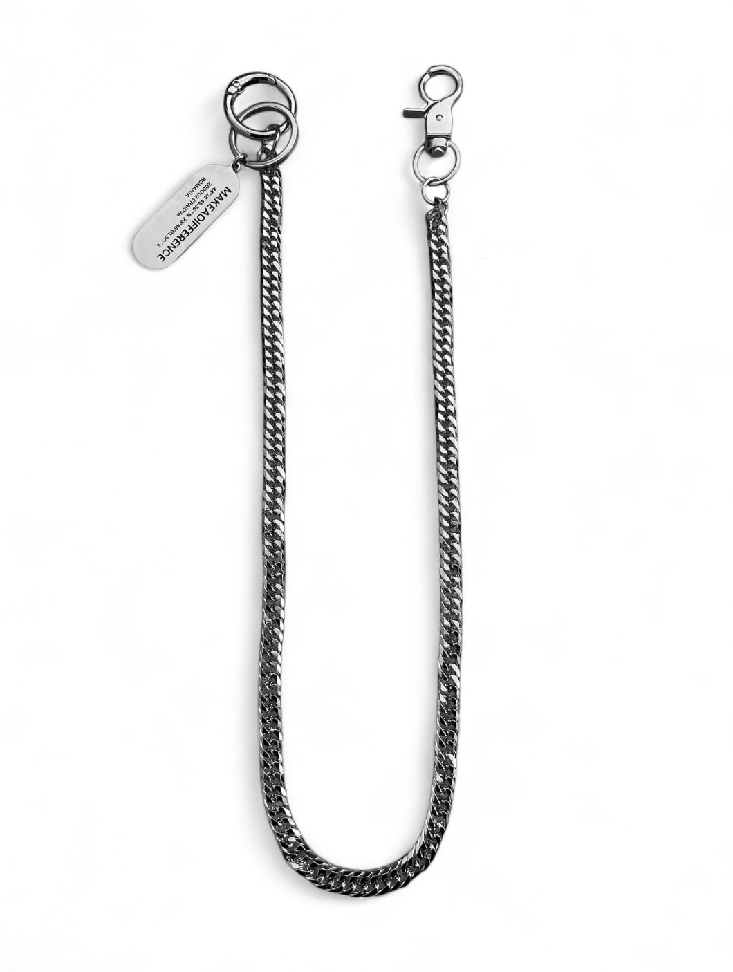 MAD 'LOGO' JEANS CHAIN