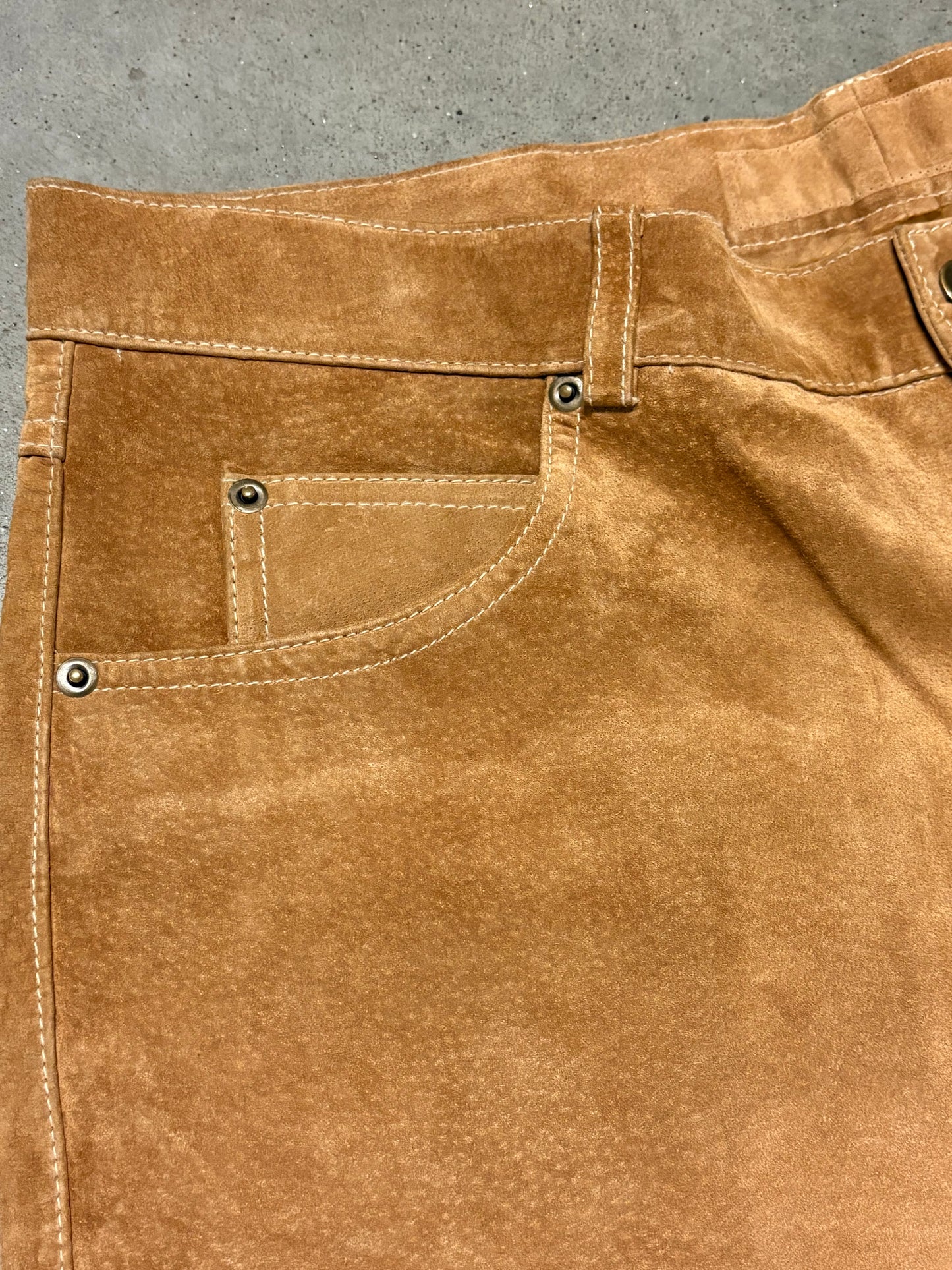 MAD 'Camel Suede' JORTS [1 of 1]