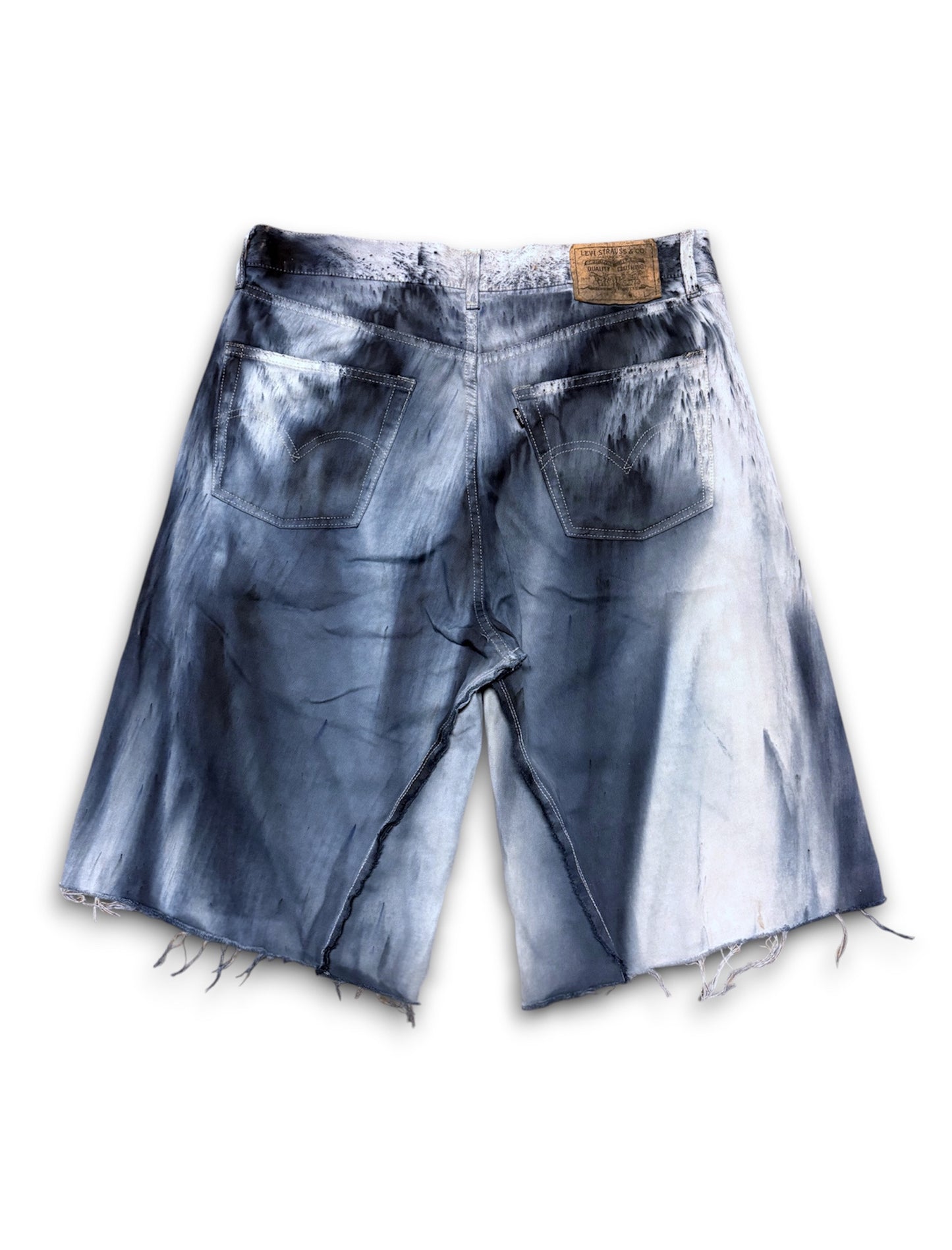MAD 'Melted Blue' JORTS [1 of 1]