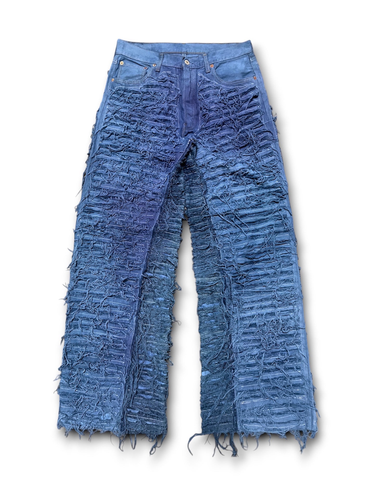 MAD 'Ocean Ripped Blues' JEANS