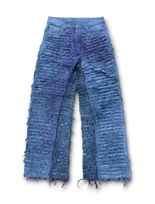 MAD 'Ocean Ripped Blues' JEANS