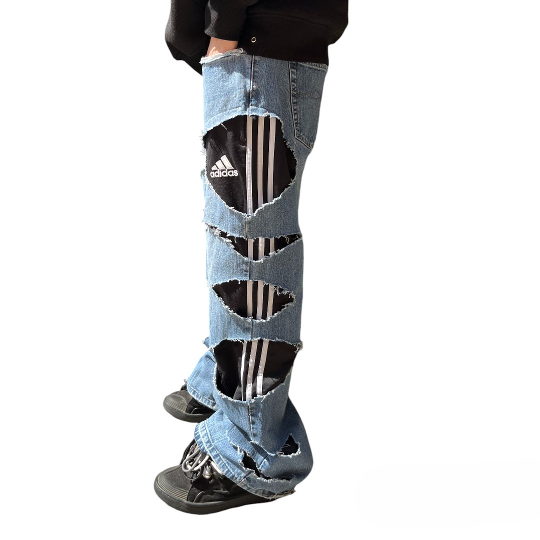 MAD JEANS (Balenciaga Slashed Denim)